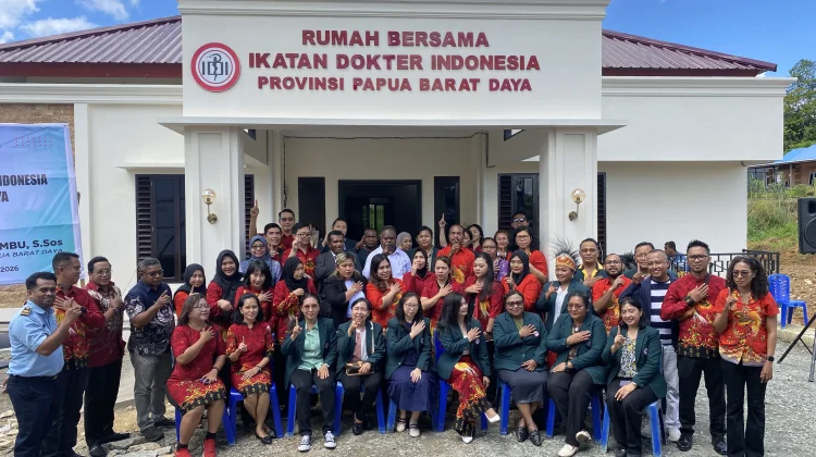 Rumah Bersama IDI Diresmikan, Jadi Pusat Konsolidasi Dokter Papua Barat Daya