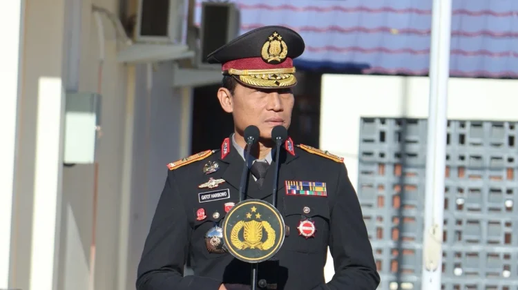 Polda PBD Melaksanakan Upacara Hari Lahir Pancasila