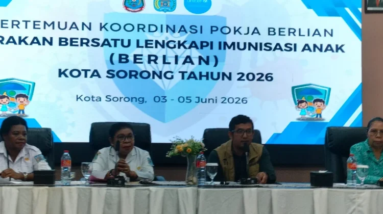 Berlian Hadir di Kota Sorong Sebagai Respon dalam Pencapaian Target Imunisasi