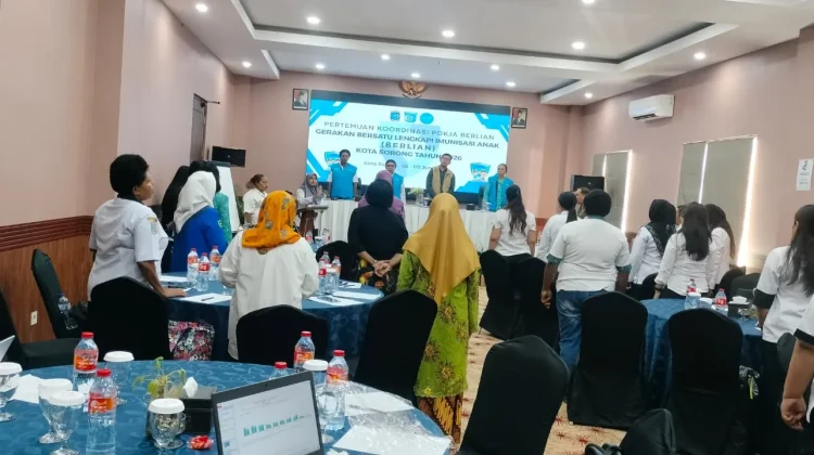 Berlian Hadir di Kota Sorong Sebagai Respon dalam Pencapaian Target Imunisasi