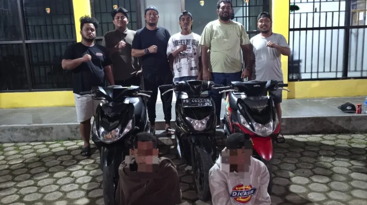 Tim Delta Wolf Jatanras Polda PBD Amankan Dua Pelaku Curanmor
