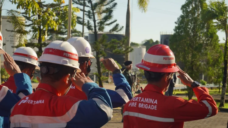 Pertamina Patra Niaga Kilang Kasim Gelar Upacara Hari Lahir Pancasila