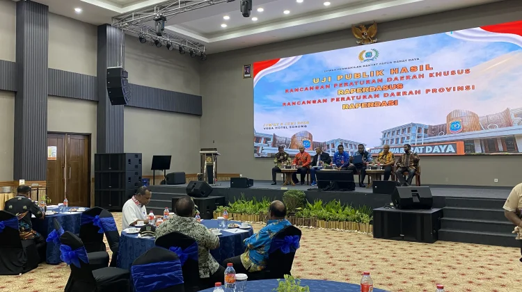DPRP PBD Uji Publik Empat Raperda Strategis, Perkuat Perlindungan OAP