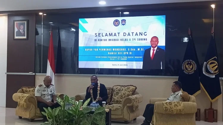 DPR RI Perjuangkan Kehadiran Kantor Wilayah Imigrasi di Papua Barat Daya
