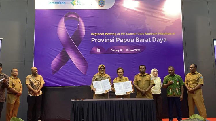 RSUD Sele Be Solu Teken PKS Pengampuan Layanan Kanker dengan RS Dharmais