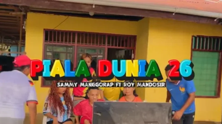 Kemeriahan Piala Dunia 2026 dalam Lagu Sammy Manggorap Rap Papua