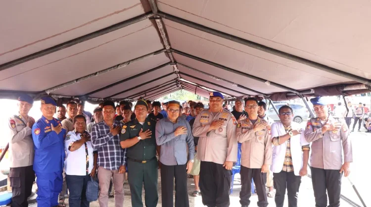 Sambang Nusa Presisi dan Baksos, Warnai HUT ke-80 Bhayangkara