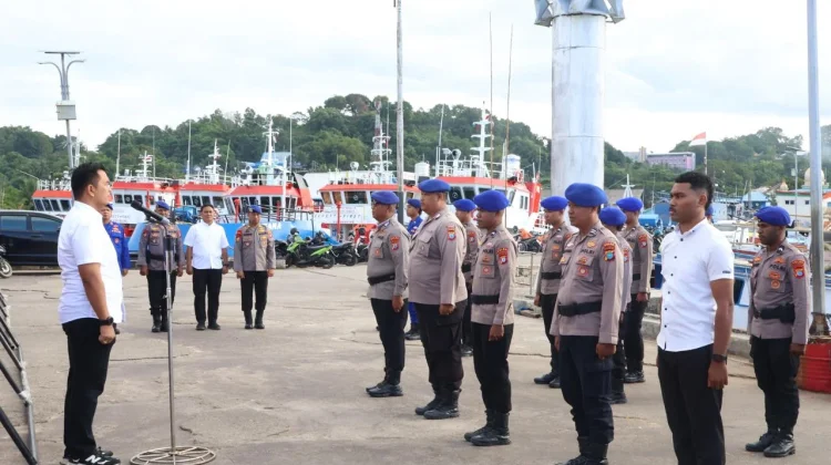 Sambang Nusa Presisi dan Baksos, Warnai HUT ke-80 Bhayangkara