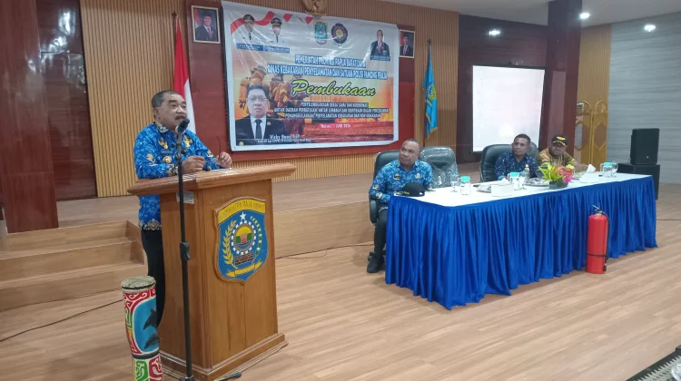 Petugas Damkar dan Warga di Raja Ampat Ikuti Pelatihan Penanggulangan Kebakaran