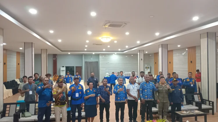 Petugas Damkar dan Warga di Raja Ampat Ikuti Pelatihan Penanggulangan Kebakaran