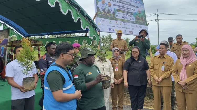 Peringati Hari Lingkungan Hidup, Pemprov PBD Gelar Penanaman 5.000 Bibit Pohon