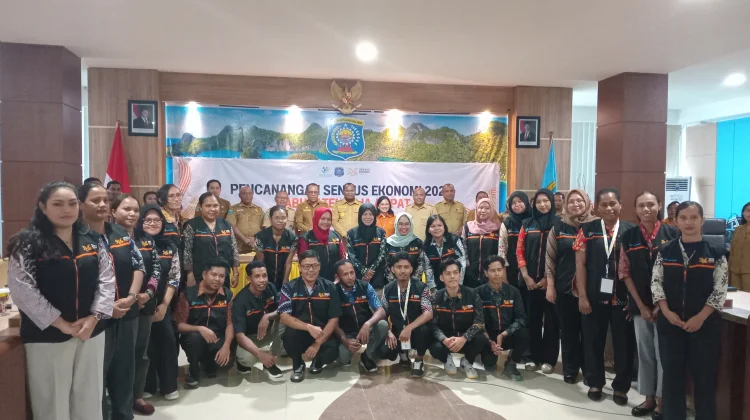 Canangkan Sensus Ekonomi 2026, Bupati Raja Ampat Minta Semua Usaha Harus Terdata