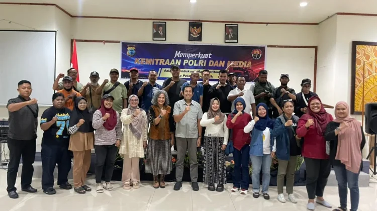 Bersama Media Perkuat Kemitraan Dukung Harkamtibmas dan Pelayanan Publik