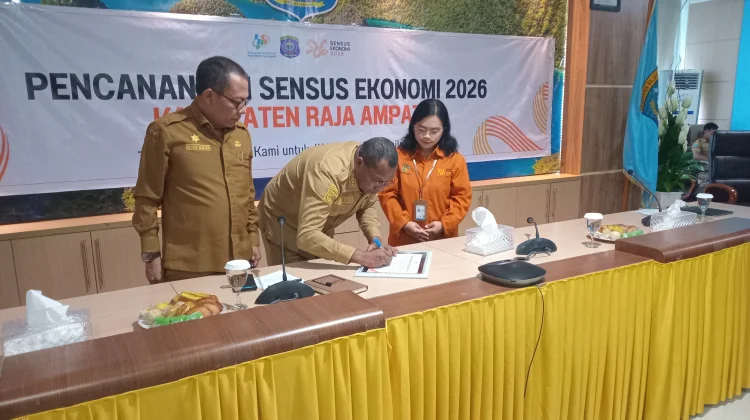 BPS Raja Ampat Terjunkan 95 Petugas Sensus Ekonomi, Mendata 4.419 Pelaku Usaha