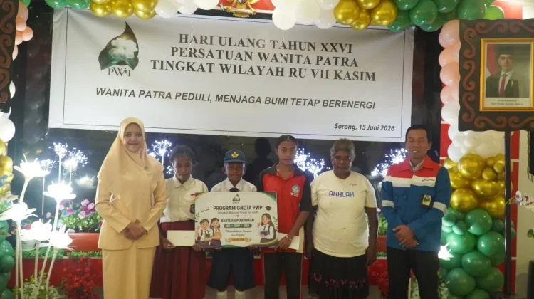 Rayakan HUT ke-26, PWP RU VII Kasim Salurkan Beasiswa dan Program Orang Tua Asuh
