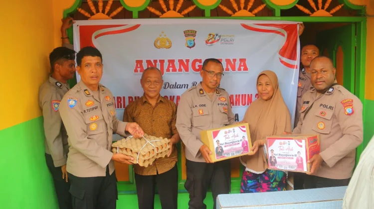 Sambut HUT ke-80 Bhayangkara, Polresta Bersama Bhayangkari Laksanakan Anjangsana
