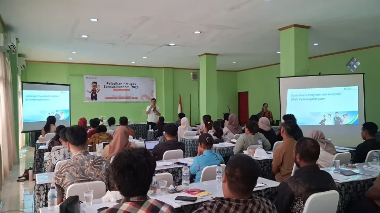 Petugas Sensus Ekonomi 2026 di Raja Ampat Terlindungi Jaminan Sosial