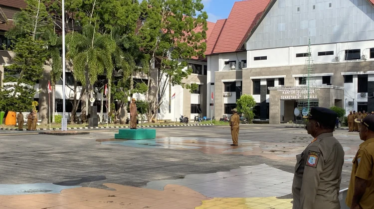 Disiplin ASN Jadi Sorotan dalam Apel Pagi Pemprov Papua Barat Daya