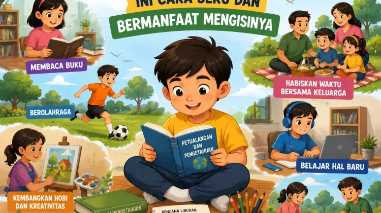 Libur Sekolah Tiba, Ini Cara Seru dan Bermanfaat untuk Mengisi