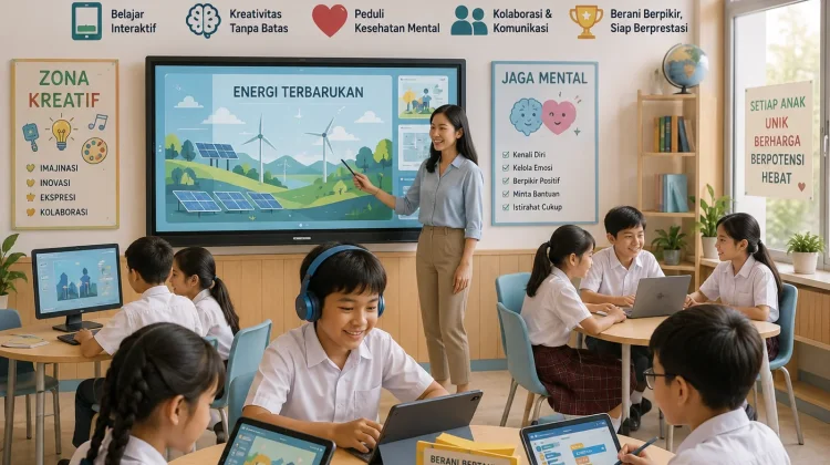 Teknologi Masuk Kelas: Jaga Kreativitas dan Kesehatan Mental Murid