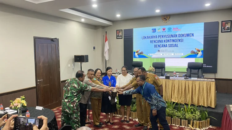Pemkot Sorong dan ADRA Kolaborasi Susun Rencana Kontinjensi Konflik Sosial