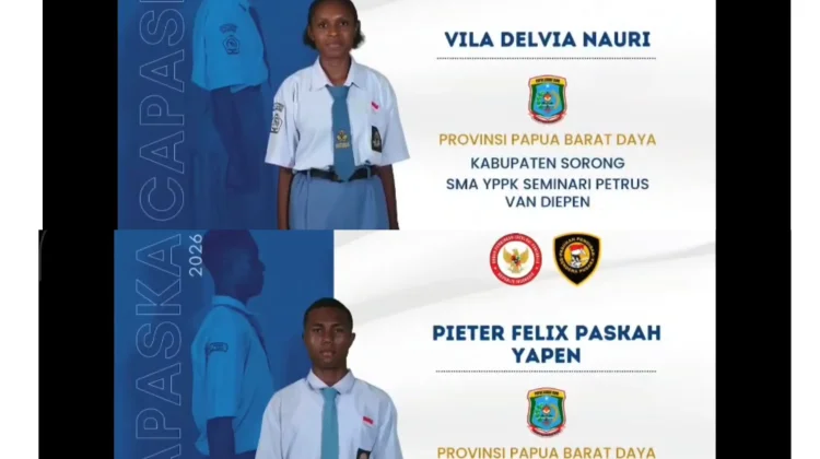 Capaska Asal Raja Ampat dan Kabupaten Sorong Tembus Seleksi Nasional 2026