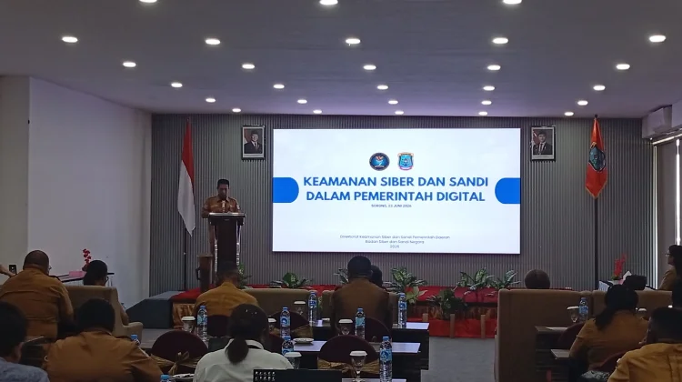 Pemprov Papua Barat Daya Perkuat Tata Kelola Keamanan Siber dan Persandian