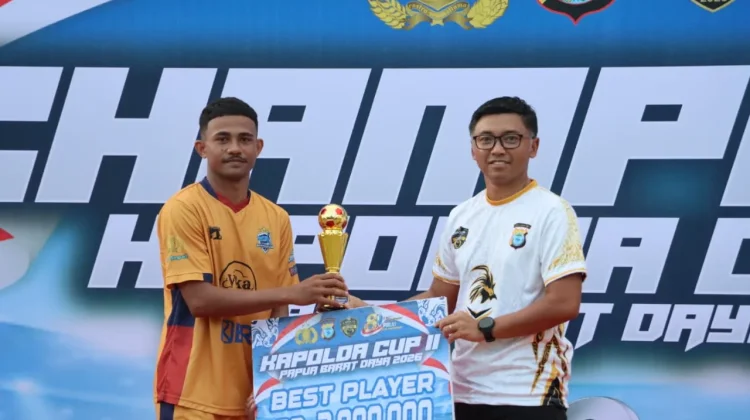 Tekuk Polres Sorong Kota, Polres Raja Ampat Juara I Kapolda Cup 2026