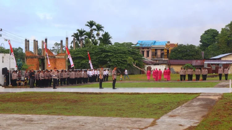 Kapolda PBD Pimpin Upacara Ziarah Rombongan di TMP
