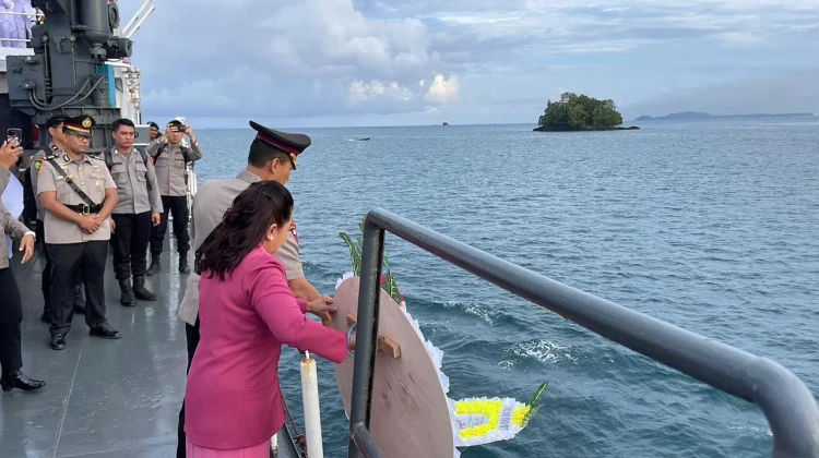 Polda PBD Laksanakan Upacara Tabur Bunga, Kenang Jasa Para Pahlawan Bhayangkara