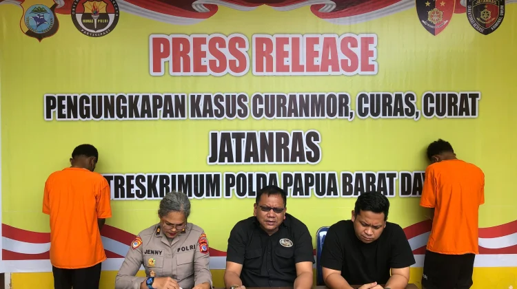 Polda Papua Barat Daya, Berhasil Ungkap 27  Kasus Kejahatan 3C