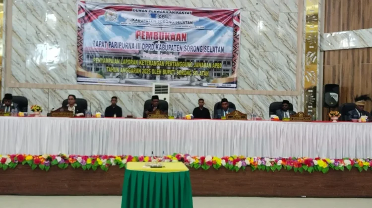 Ketua DPRD Sorsel: LKPJ Bupati Wujud Transparansi dan Akuntabilitas Keuangan