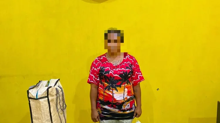 Seorang Wanita Diamankan Satresnarkoba Polresta, Terbukti Bawa 597 gram Ganja