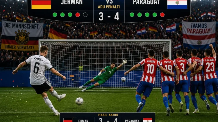 Kalah lewat Adu Penalti, Jerman Tersinggkir dari Piala Dunia 2026