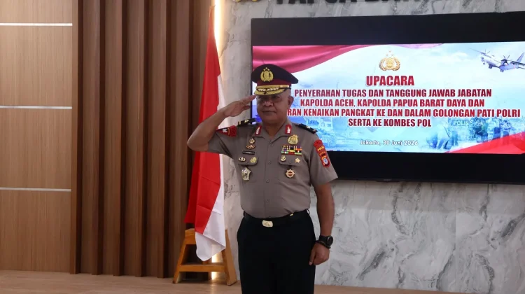 Semmy Ronny Thabaa, Resmi Menyandang Pangkat Brigjen Pol Polda Papua Barat Daya