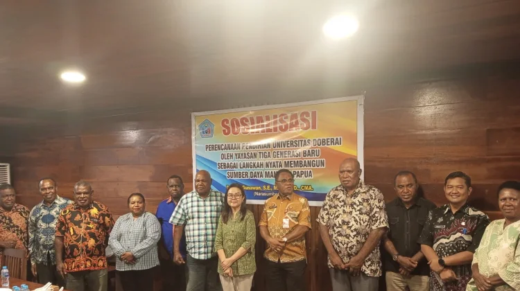Yayasan Tiga Generasi Baru Paparkan Rencana Pendirian Universitas Doberai
