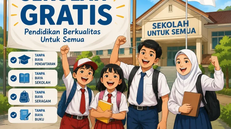Pemkot Sorong Siapkan Rp62 Miliar untuk Program Sekolah Gratis Tahun 2026