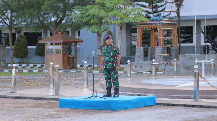 Aster Pangkoarmada III Tekankan Disiplin, Anti Narkoba, dan Bijak Bermedia Sosial