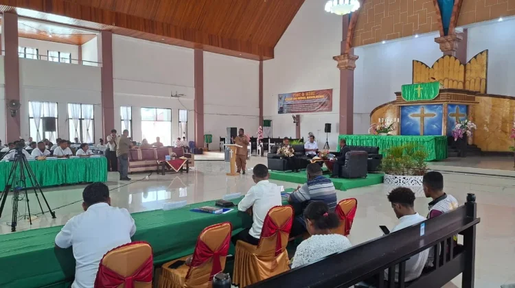 Gubernur Elisa Kambu Dorong Pemuda GKI Jadi Motor Pembangunan SDM Papua