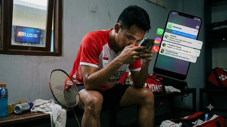 Waspada Serangan HP sebelum Bertanding, Musuh Tak Terlihat yang Rusak Fokus Atlet