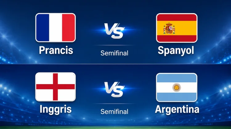 Jadwal Semifinal Piala Dunia 2026