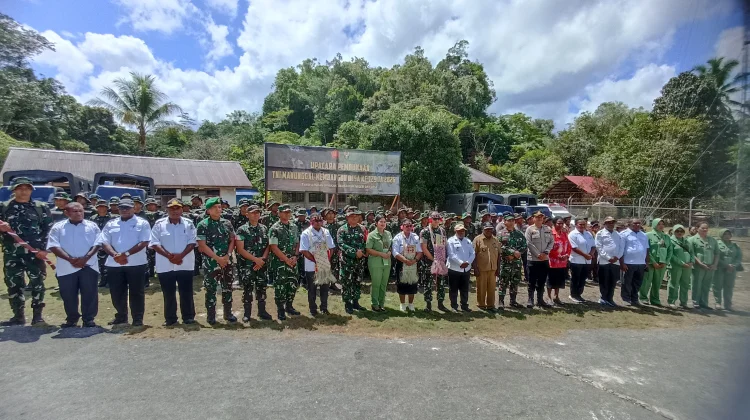 TMMD ke-129 di Sorong Selatan Mendorong Percepatan Pembangunan