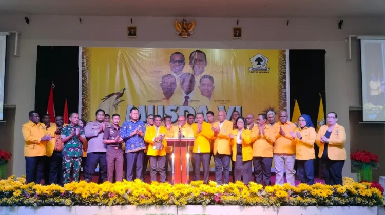Septinus Lobat Resmi Membuka Musda ke-VI DPD Partai Golkar