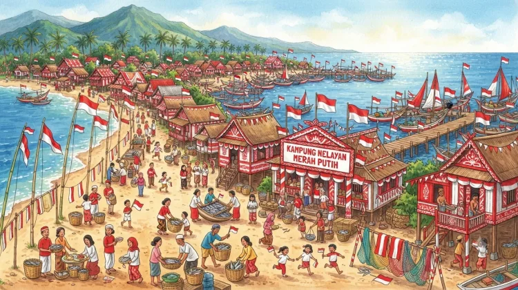 Empat Kampung Nelayan Merah Putih di Kabupaten Sorong Siap Dibangun