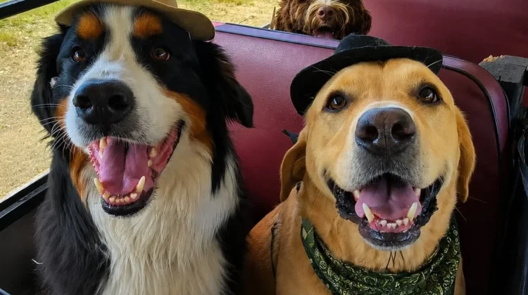 Unik! Anjing-Anjing di Kanada Dijemput Bus Khusus agar Tak Sendirian di Rumah