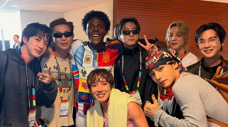 Video IShowSpeed Bersama BTS Langsung Viral di Media Sosial