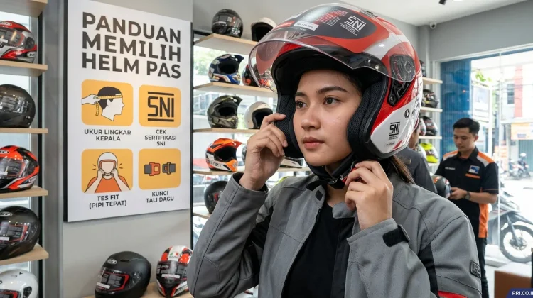 Bukan Sekadar Gaya, Ini Cara Tepat Memilih Helm yang Aman dan Nyaman