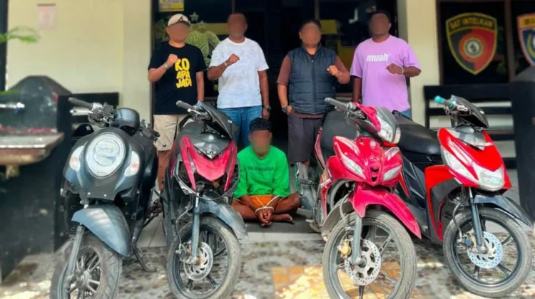 Team Elang Polsek Sorong Barat Berhasil Amankan Satu Pelaku Curanmor