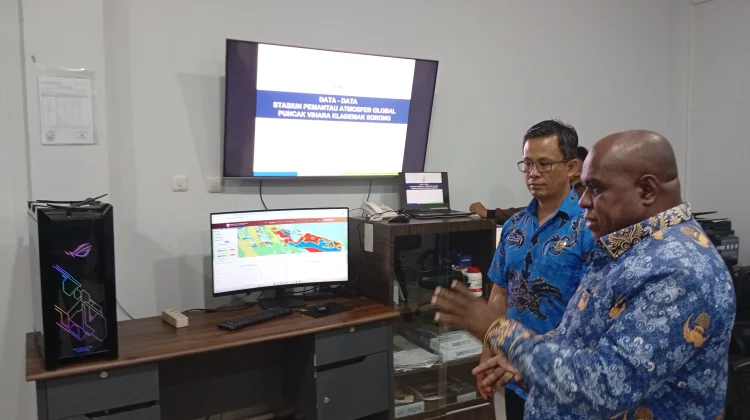 DLH Papua Barat Daya Gandeng BMKG Susun Inventarisasi Gas Rumah Kaca