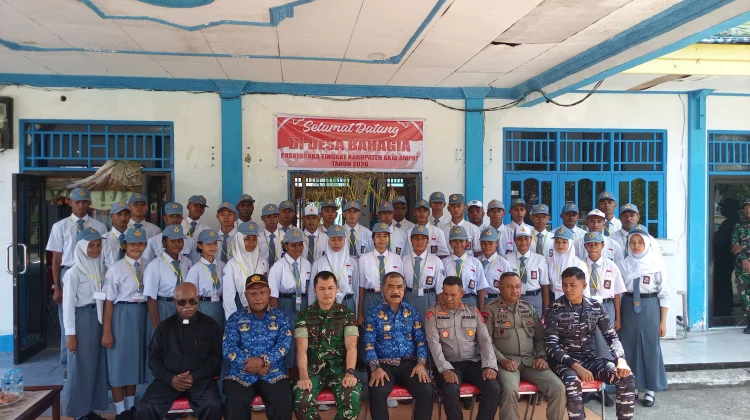 Wakil Bupati Raja Ampat Buka Diklat, 40 Paskibraka Mulai Pemusatan Latihan